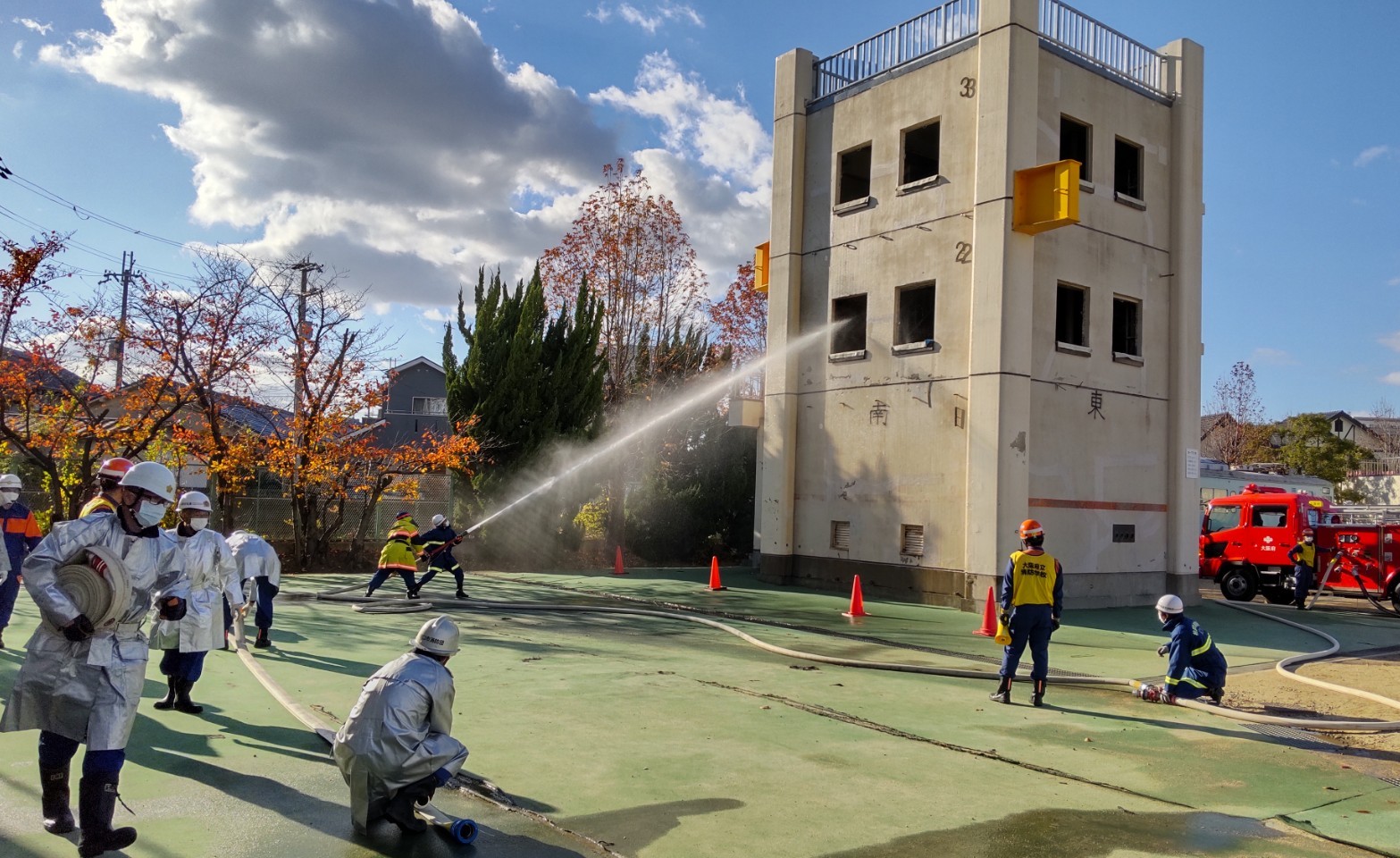 令和3年度 消防団員教育訓練・幹部科初級指導課程が実施されました。