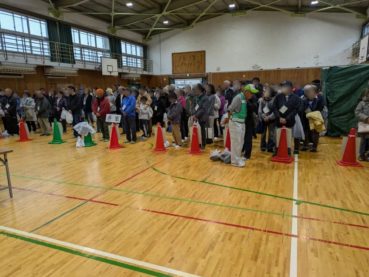 開会式春日校区自主防災会20251221枚方市消防団