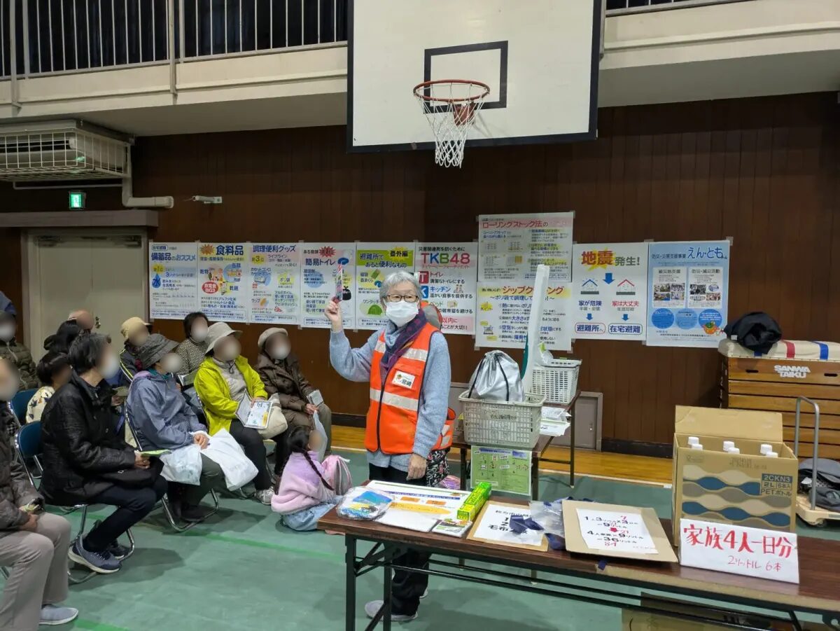防災ワークショップ さくらおか防災福祉フェスタ 枚方市消防団